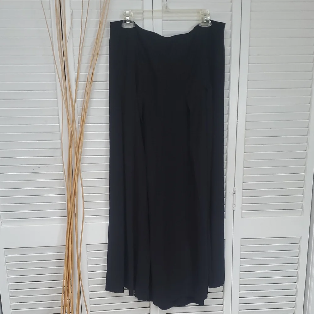 Eileen Fisher Silk Peated Maxi Skirt Size L - Picture 3 of 8